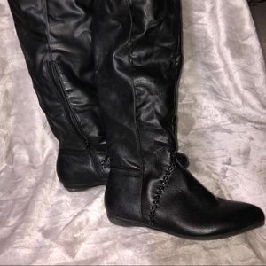 Over the Knee - Black - Boots